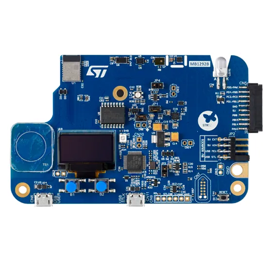 ST's STM32WB5MMGH6TR wireless module.