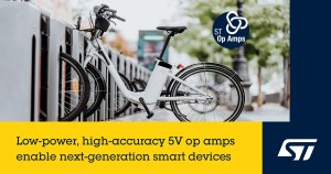 STMicroelectronics' TSV782 op am