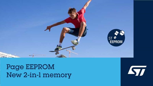 Hybrid memory combines EEPROM and Flash benefits