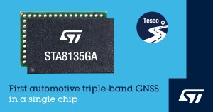 STMicroelectronics STA8135GA GNSS receiver