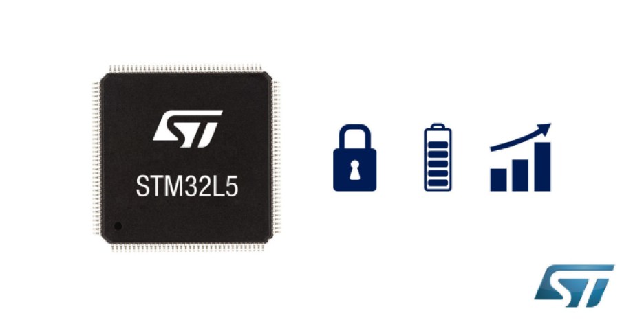 STMicrolectronics ultra-low-power STM32L5x2 MCUs