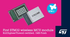 STMicroelectronics STM32 wireless MCU module