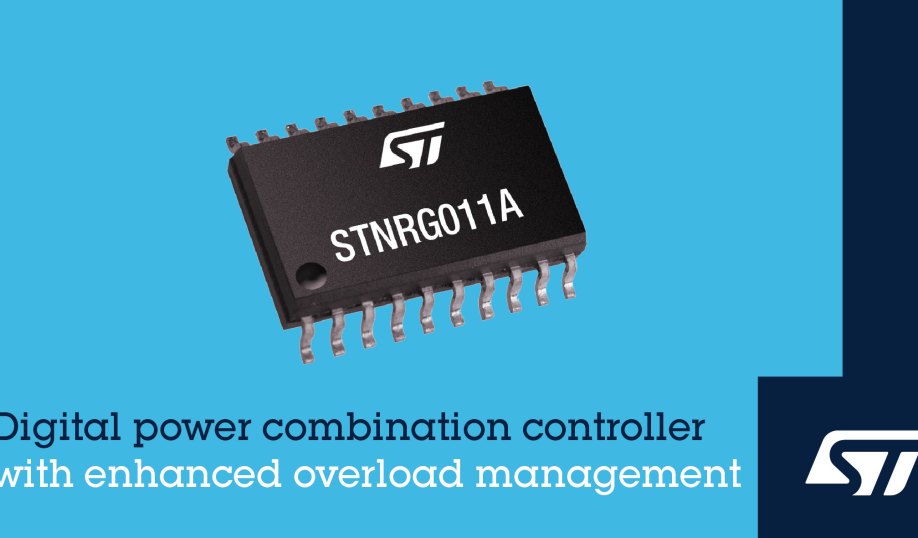 STMicroelectronics' STNRG011A digital power controller.