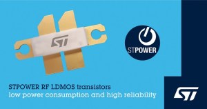 STMicroelectronics STPOWER RF LDMOS power transistors