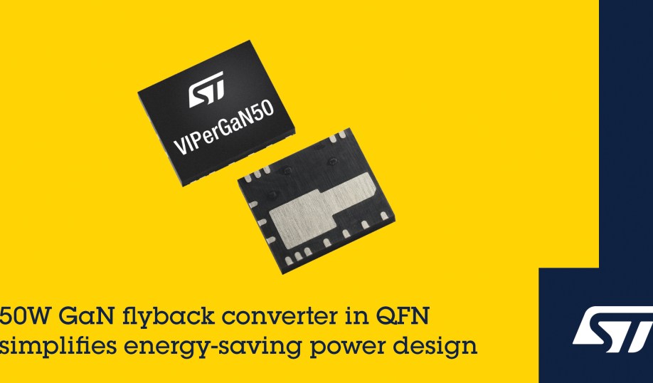 STMicroelectronics VIPerGaN50 flyback converter