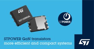 STMicroelectronics' PowerGaN power devices