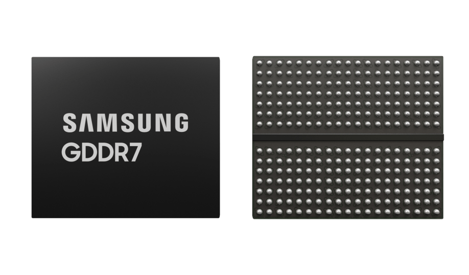 Samsung's GDDR7 DRAM.