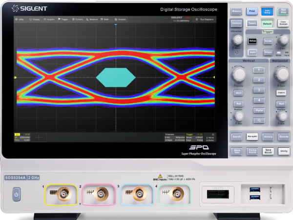 Siglent's SDS6000A 2-GHz oscilloscope