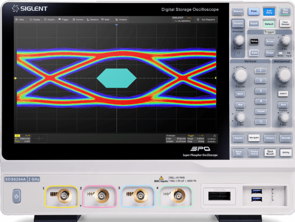 Siglent's SDS6000A 2-GHz oscilloscope