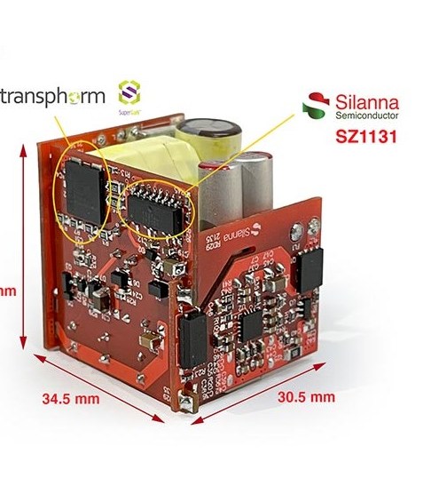 Silanna RD-29 65-W fast charger reference design