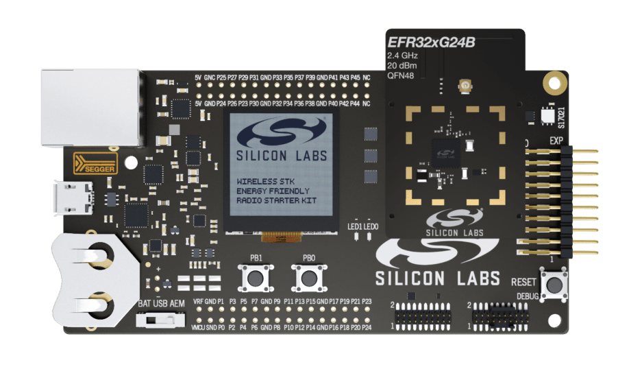 Silicon Labs Pro Kit for the new BG24 and MG24 SoCs