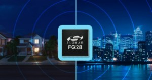Silicon Labs's FG28 dual-band SoC for long-range wireless networks.