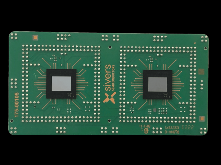 Sivers Semiconductors’ BFM02803 5G FWA module.