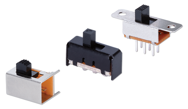 Slide switches add new functions and circuits