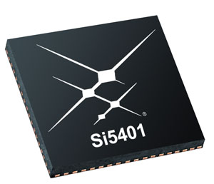 Skyworks' Si5401 network synchronization clock timing solution for 5G.