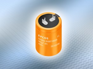 TDK's EPCOS B43652 series of snap-in aluminum electrolytic capacitors.