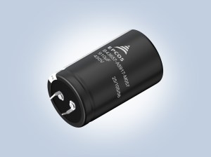 TDK's EPCOS B43657 series of snap-in capacitors for industrial and telecommunications applications.