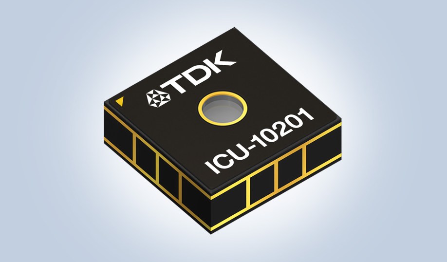 TDK's InvenSense SmartSonic ICU-10201 ultrasonic ToF sensor.