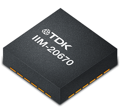 TDK's IIM-20670 six-axis industrial IMU.