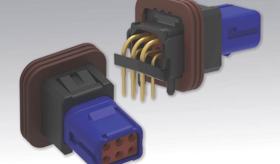 TE Connectivity 369 series sealed panel-mount connector series