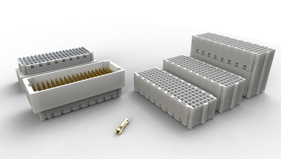 TE Connectivity Mezalok high-speed mezzanine connectors