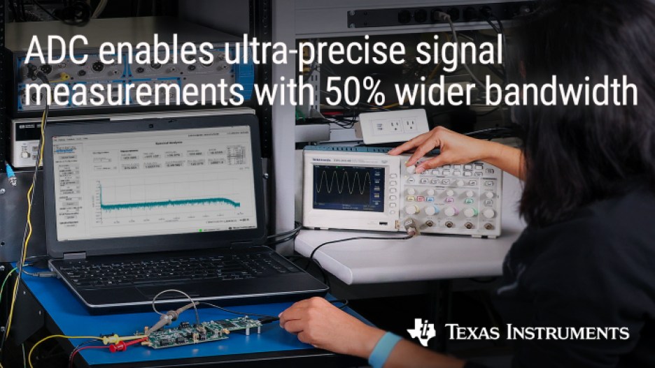 TI ADS127L11 wideband ADC 