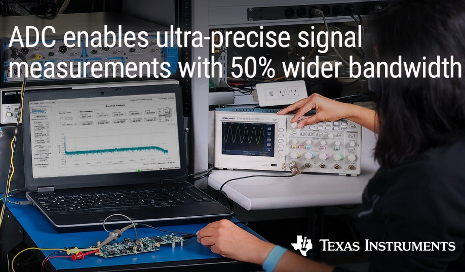 TI ADS127L11 wideband ADC