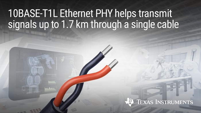 TI DP83TD510E Ethernet PHY