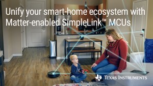 Matter-enabled smart home applications for Matter-enabled SimpleLink MCUs and MCU software kits.