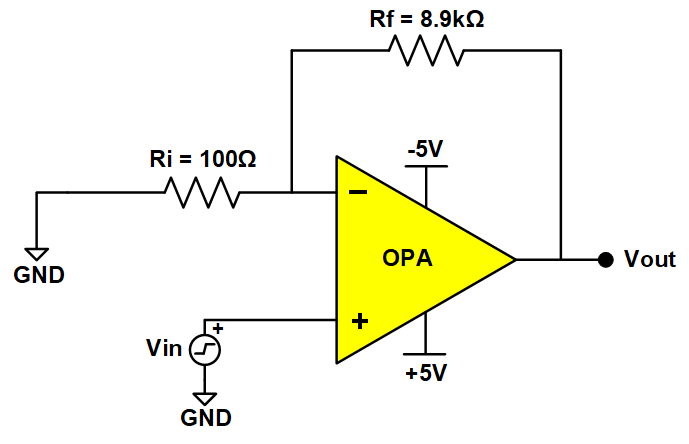 TI noninverting op amp fig 1