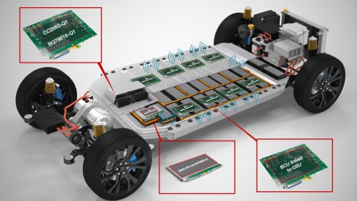 TI wireless battery management system (BMS) implementation