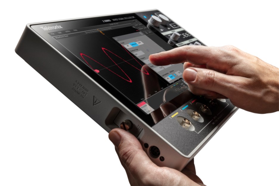 Tektronix 2 Series MSO portable oscilloscope, 2022 Product of the Year Award winner..