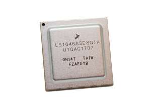 Teledyne e2v's LS1046 space-grade processor.