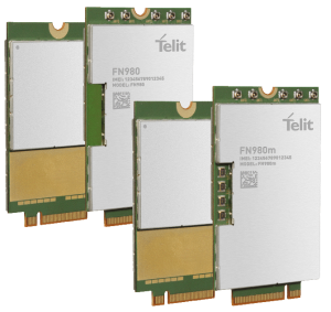 Telit FN980/FN980m 5G data cards.