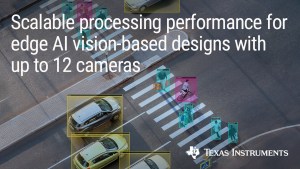 TI's AM6xA vision processors for edge AI smart cameras.