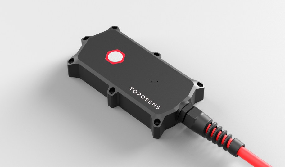 Topolens 3D ultrasonic echolocation sensor