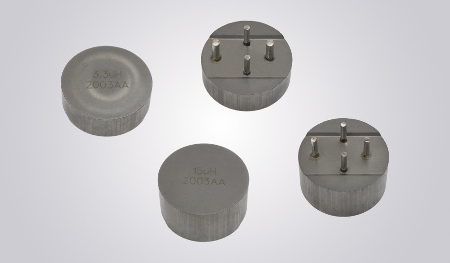 Vishay's IHTH-1500MZ-5A and IHTH-1500TZ-5A through-hole inductors