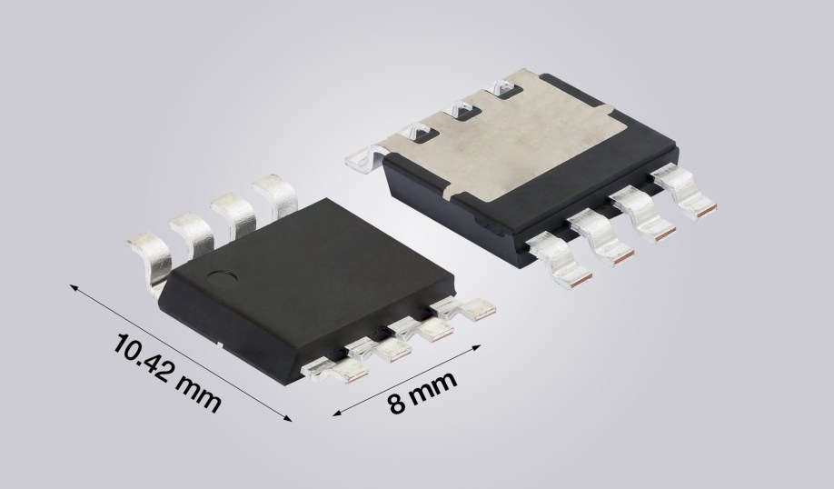 Vishay's SiHR080N60E power MOSFET.