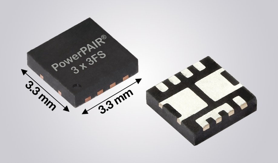 Vishay's SiZF5300DT and SiZF5302DT dual MOSFETs.