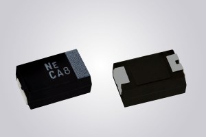 Vishay T50 polymer tantalum chip capacitors