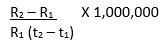 Vishay TCR equation 2