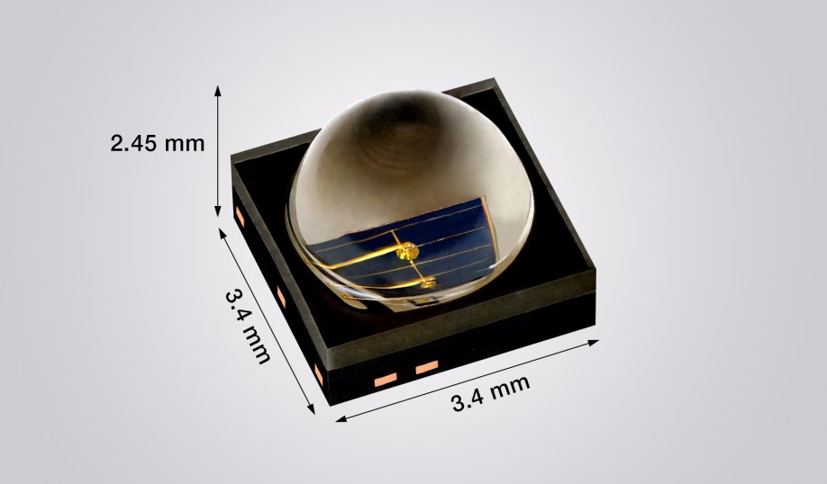 Vishay's VSMA IR emitters for automotive applications.