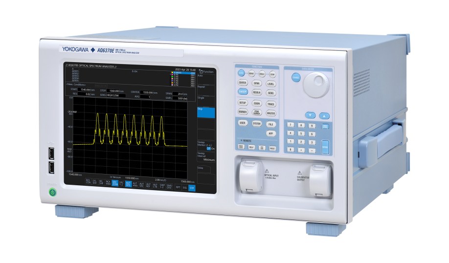 Yokagawa Test & Measurement’s AQ6370D optical spectrum analyzer.