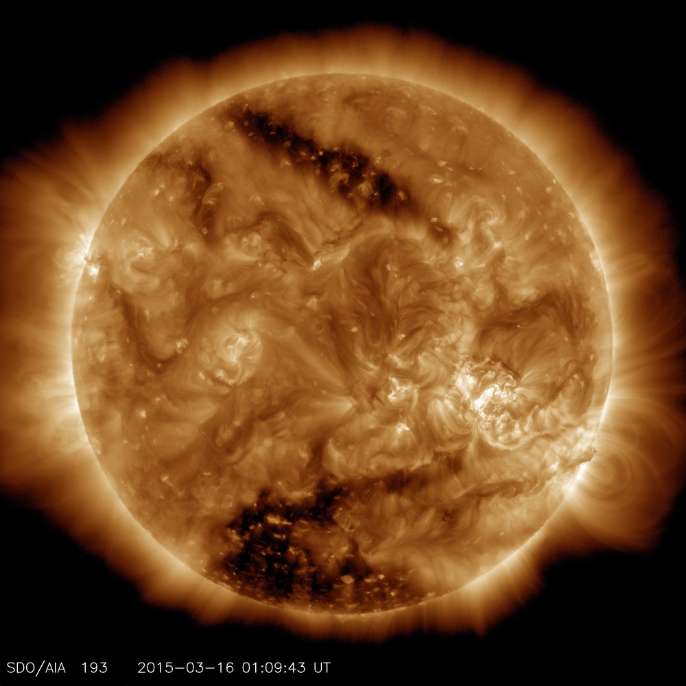 SDO - coronal holes