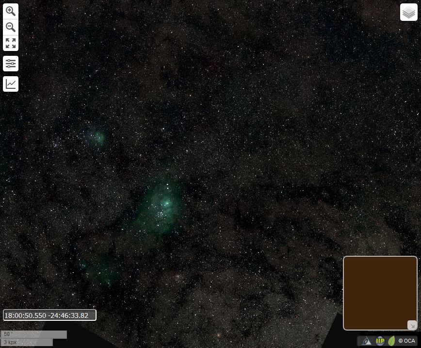 46 billion pixel Milky Way