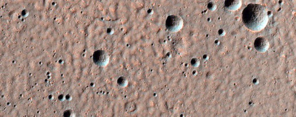 Craters on Crater Fill