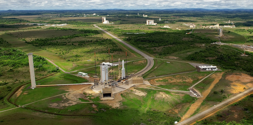 French Guiana space launch location