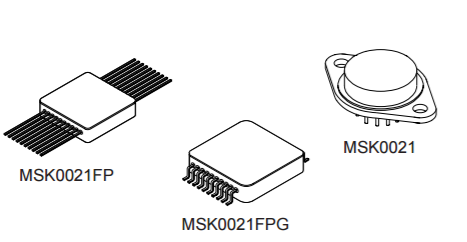 MSK - High power op-amp 0021 series