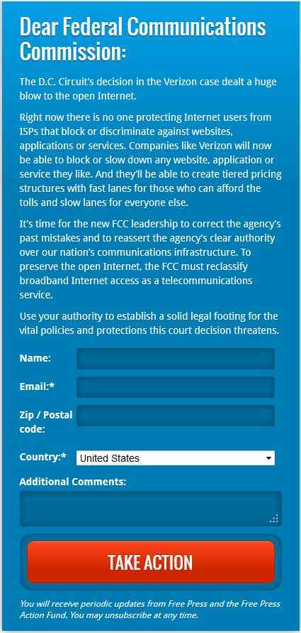 FCC petition