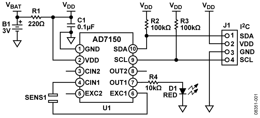 Analog Devices - CN0095 Blk Diagram